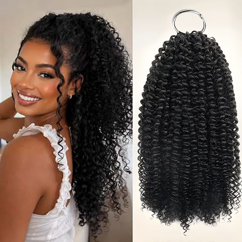 Hair Bundles - Jerry Curly – naturalne, czarne włosy
