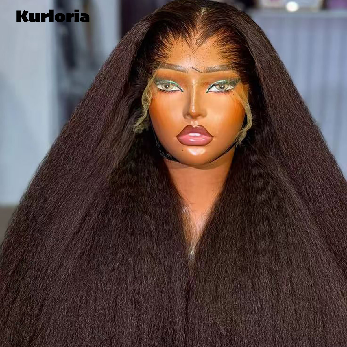 Glueless Wear And Go Human Hair Wig - Naturalna czarna peruka o gęstości 400,