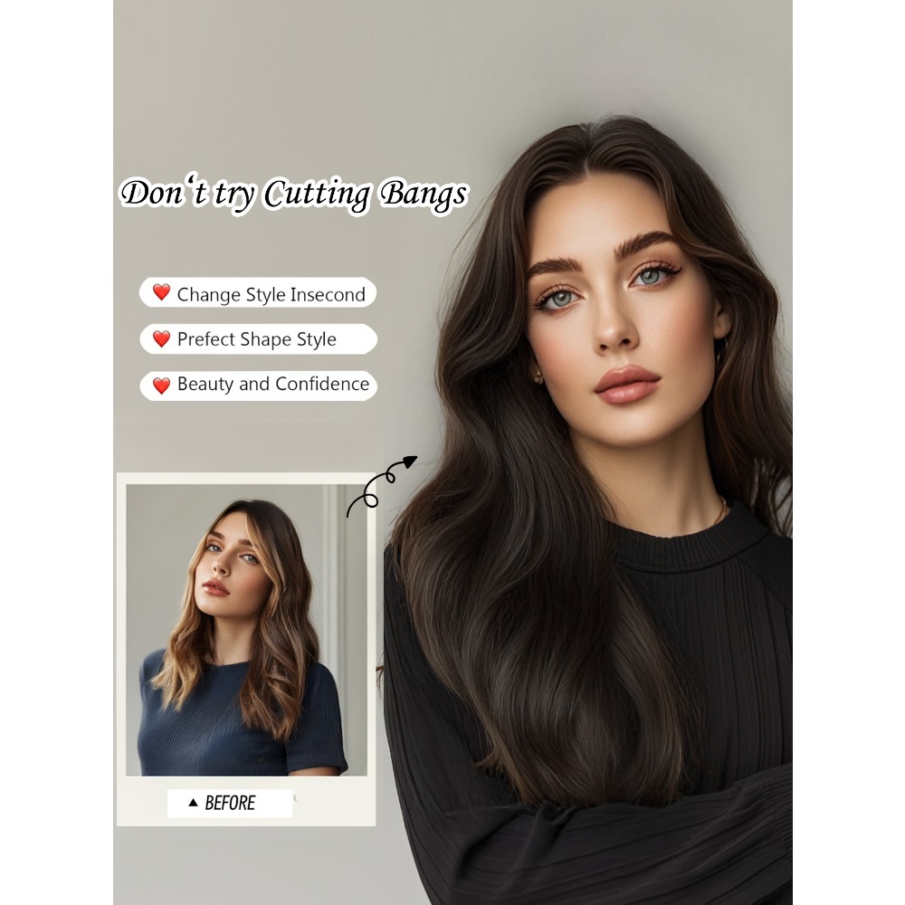 100% Ludzkie Włosy Toppers Brą – Seamless Clip In Hair Extensions Human Hair recenzja i cena