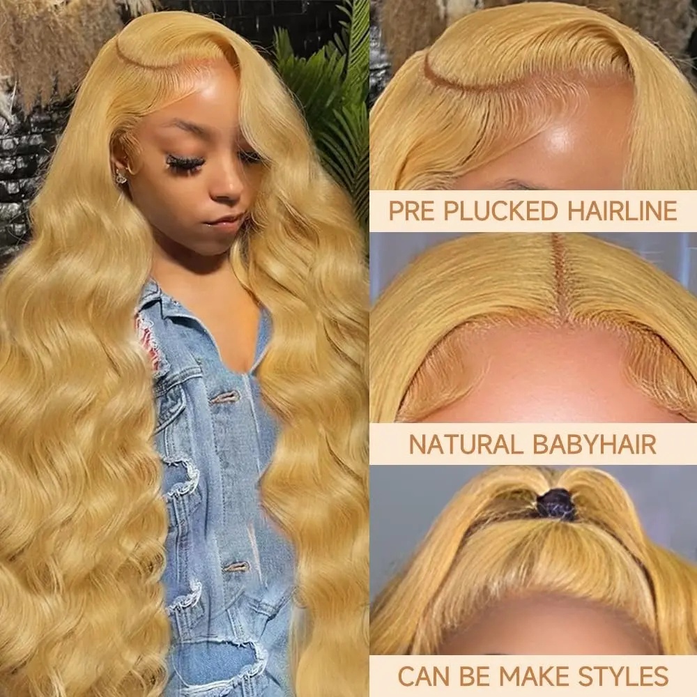 Peruka w kolorze miękkiego blo – Hd Lace Frontal Wig Human Hair Pre Plucked recenzja i cena