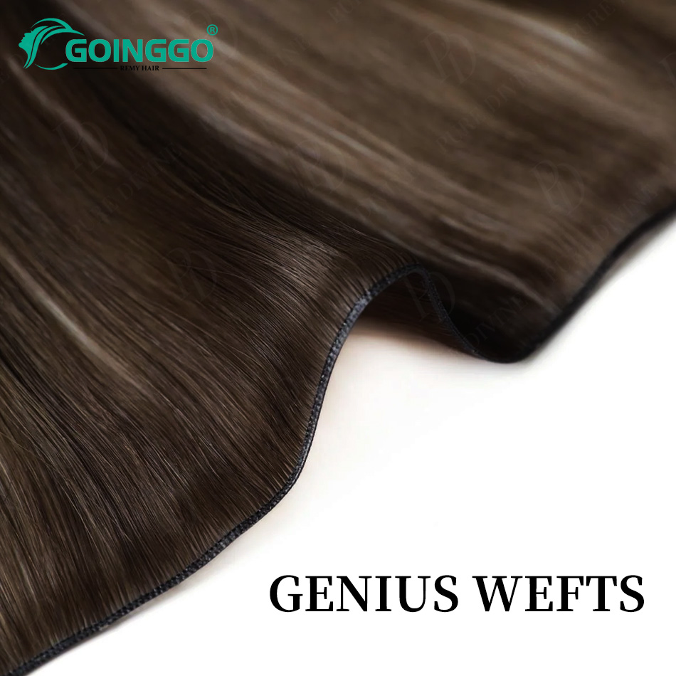 Gotowe do wysyłki Genius Weft  – Invisible Tape In Extensions Real Hair recenzja i cena