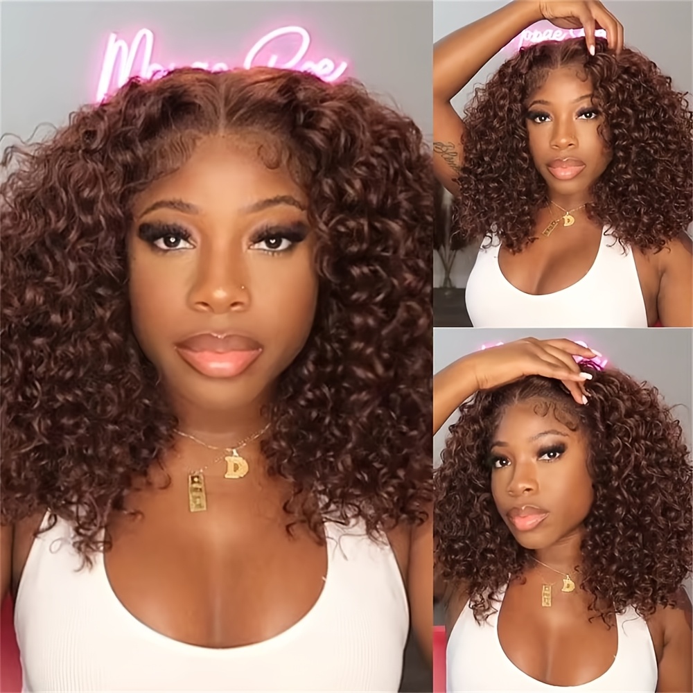 Krótka, kręcona peruka typu bo – Glueless Wear And Go Human Hair Wig recenzja i cena