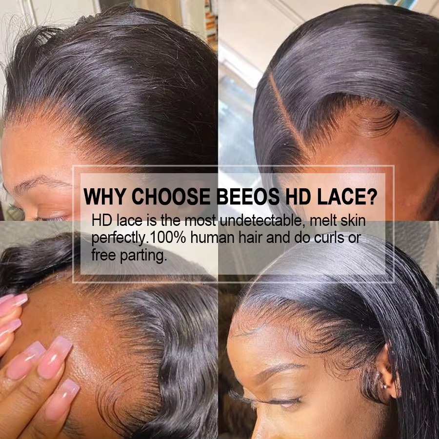 Peruki z ludzkich włosów, 34 c – Hd Lace Frontal Wig Human Hair Pre Plucked recenzja i cena