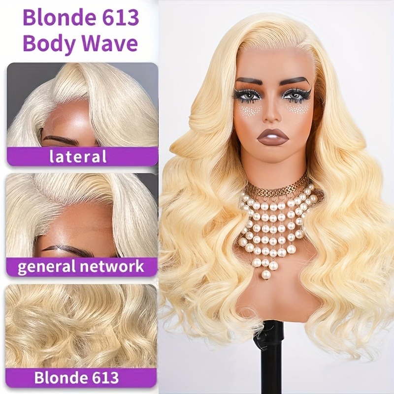 613 Peruka z koronkowym fronte – 613 Blonde Body Wave Lace Front Wig recenzja i cena