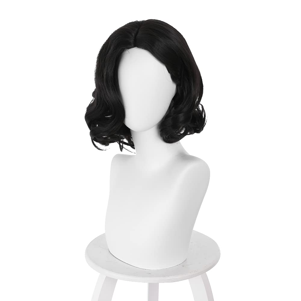 Czarna Krótka Falowana Peruka  – Synthetic Braided Wigs For Black Women recenzja i cena